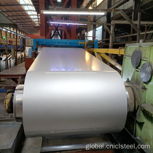 China PPGI color coated steel coil for fridge Manufactory